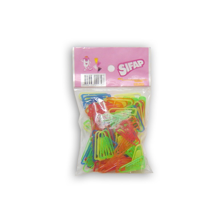 BROCHES CLIPS PLÁSTICOS MED.x100u.SIFAP